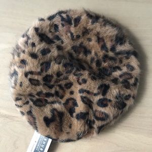 Parkhurst Angelica Angora Furry Beret Hat